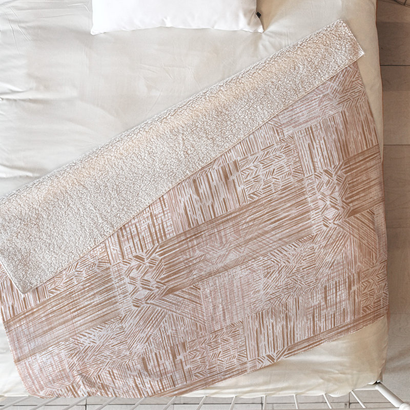 Pimlada Phuapradit Hand Woven Throw Blanket, 80" L x 60" W