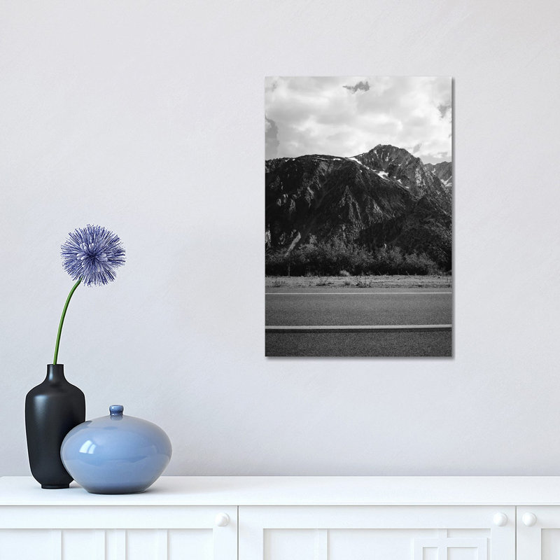 Monochrome Yosemite Drives II by Bethany Young - Print on Canvas, Wrapped Canvas, 45.72cm H x 30.48cm W x 1.91cm D
