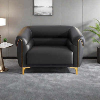 Simple modern leisure accent chair
