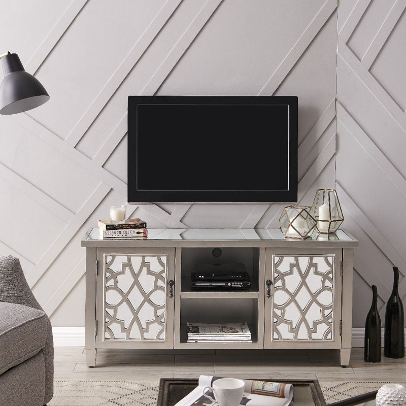Litzy Unfinished Corner TV Stand for TVs up to 50"