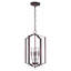 Lustre géométrique unique à 4 lumières Albano-1134229238