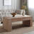 49" Farmhouse Wood Coffee Table-1767836601