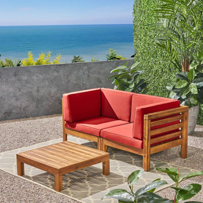 Ensemble de 3 sièges avec table basse