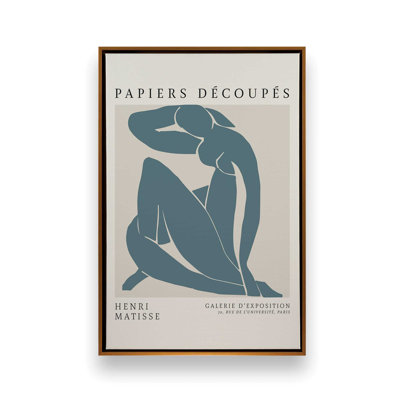 Matisse's Nude II en bleu minuit