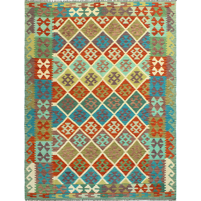 Flatweave Qadeer Red Rug