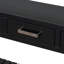 Console pour salon, 4 tiroirs et 2 tablettes, bureau élégant avec tablettes, fonctionnel-1804146604