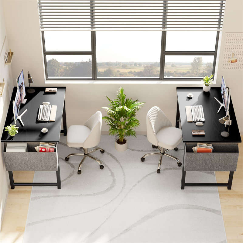 Bureau d'écriture Cocopah, Noir, H 29,8 po x l 40 po x P 19,69 po