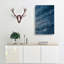 Ocean Curve In Abstract - Wrapped Canvas-55308450