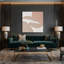 Minimalisme 22, art mural sur toile grise