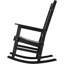 Chaise berçante d'extérieur à haut dossier 2 pièces 400 lb