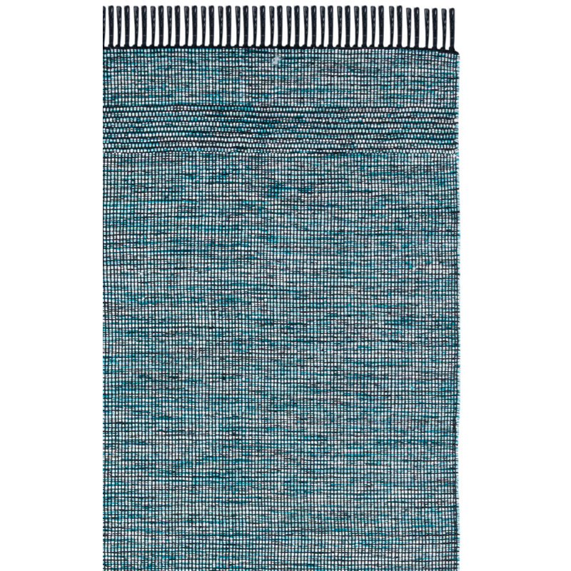 Montauk Hand Woven Cotton Rug, Runner 2'3" x 9'