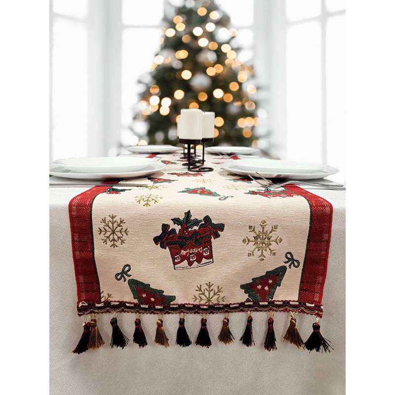Chemin de table Festive Christmas Presents F07M5-10D