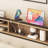 Platform Bed Frame with Charging Station, Upholstered Storage Headboard-1875363430