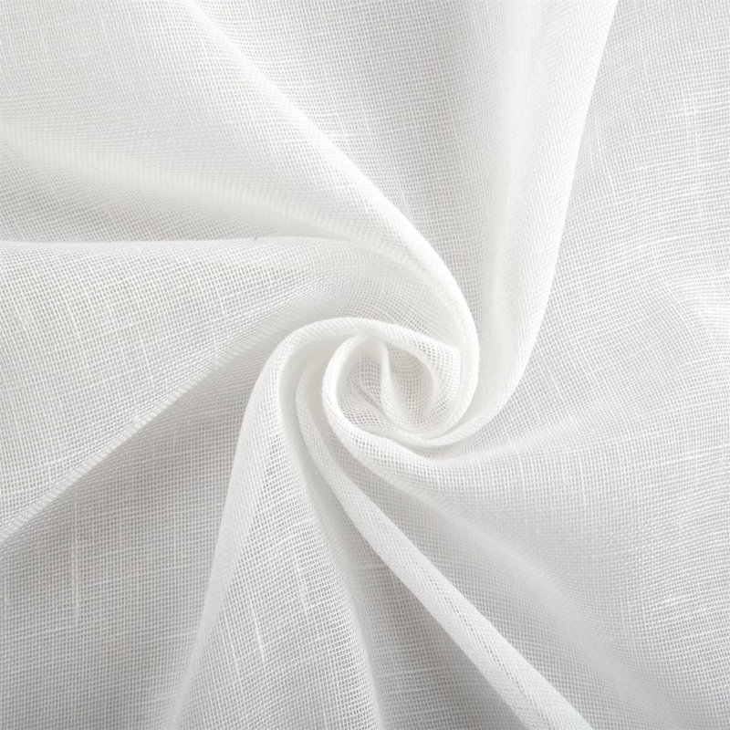 Drage Sheer Curtain Pair, White, 52" W x 96"L