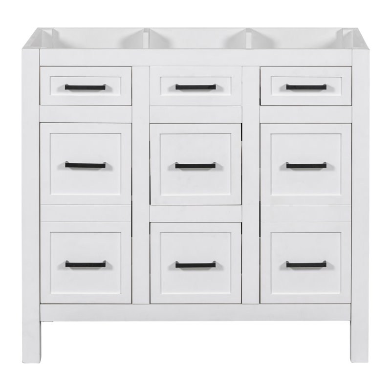 Naheem 35.4'' Single Bathroom Vanity Base Only