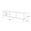 Langley Unfinished TV Stand for TVs up to 65"-1009043008