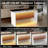 63" Modern Kitchen Island With Marble-Look Surface, LED Lights & Grille Design For Dining Room, Living Room-968943136