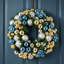 26" Holiday Evergreen Wreath With Ornaments