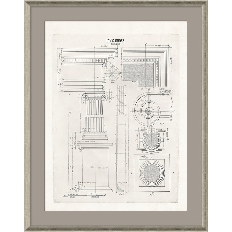 Ionic Details Giclee Print by David Phoenix