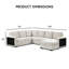 Canapé modulaire Aruba-111974106