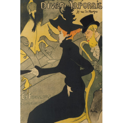 Divan Japonais by Henri de Toulouse-Lautrec - Graphic Art