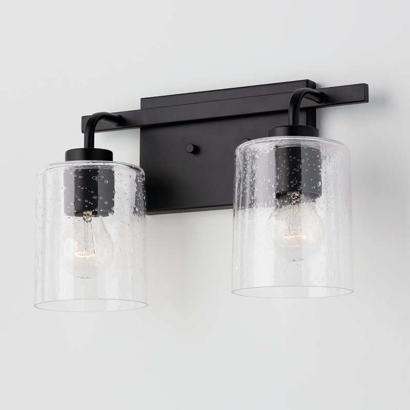 Babson 2 - Light Dimmable Vanity Light, Matte Black