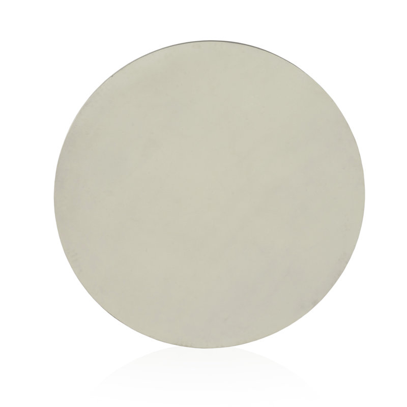 Basil Outdoor Round Coffee Table, Matte White