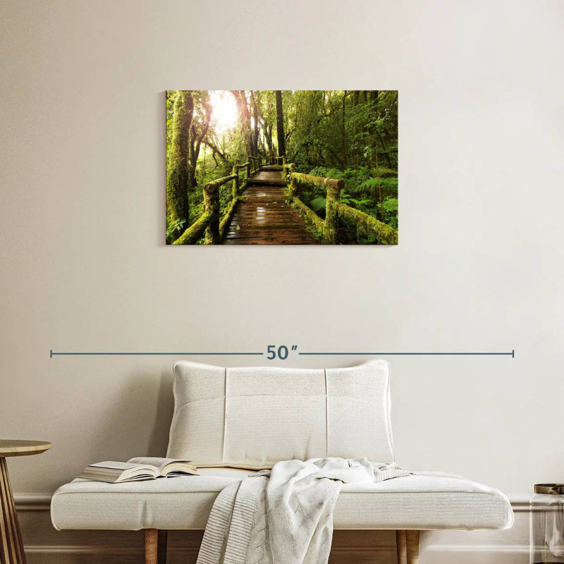 Passerelle Lilie Mossy Forest, H 20 po x l 30 po