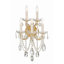 Bohemian 5 Light Crystal Candle Wall Sconce