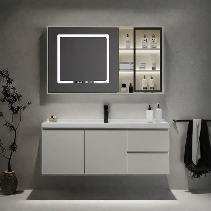 Simple modern style bathroom cabinet