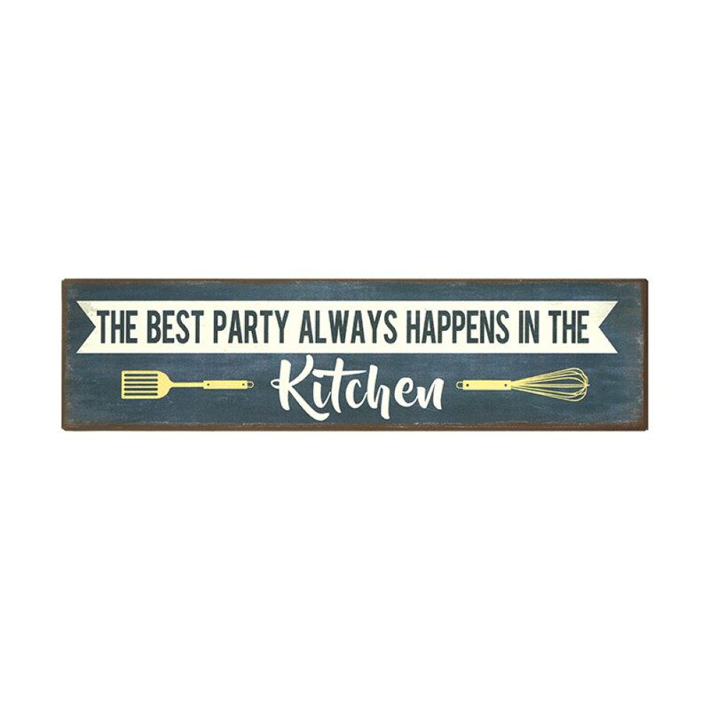 The Best Parties Sign