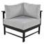 U-Shaped Outdoor Sofa Set