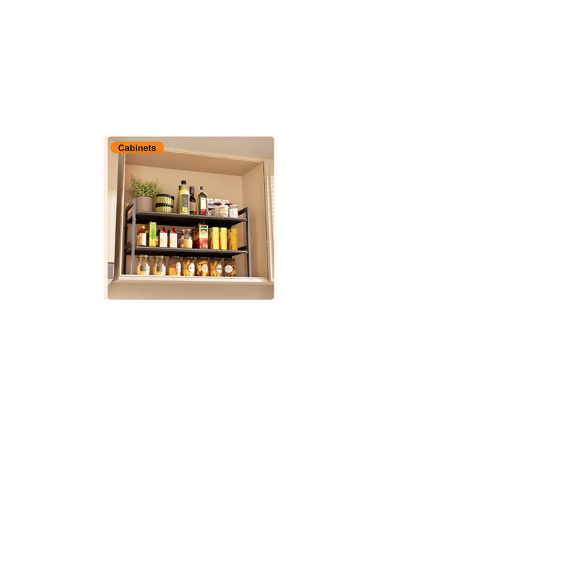 Organisateur sous l'évier, armoire de rangement extensible à 2 niveaux avec hauteur réglable et panneaux amovibles, structure en métal pour la cuisine, la salle de bain et le garde-manger