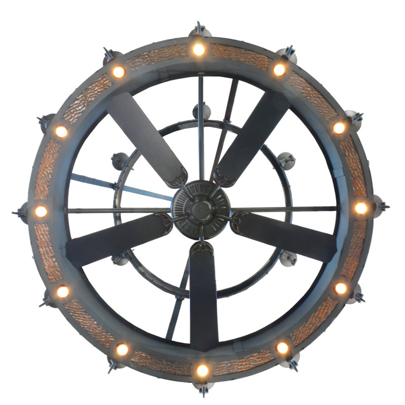 Rustic Lodge 34 - Light Chandelier