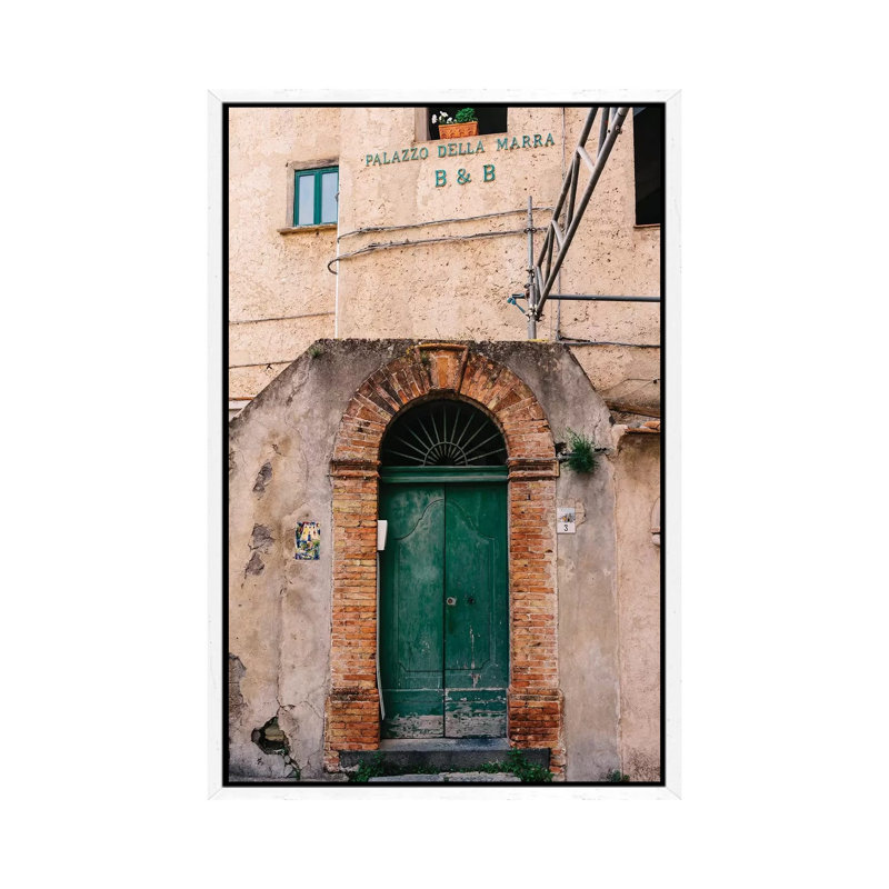 Ravello Italy III by Bethany Young - Print on Canvas, 66.04cm H x 45.72cm W x 3.81cm D, White Framed