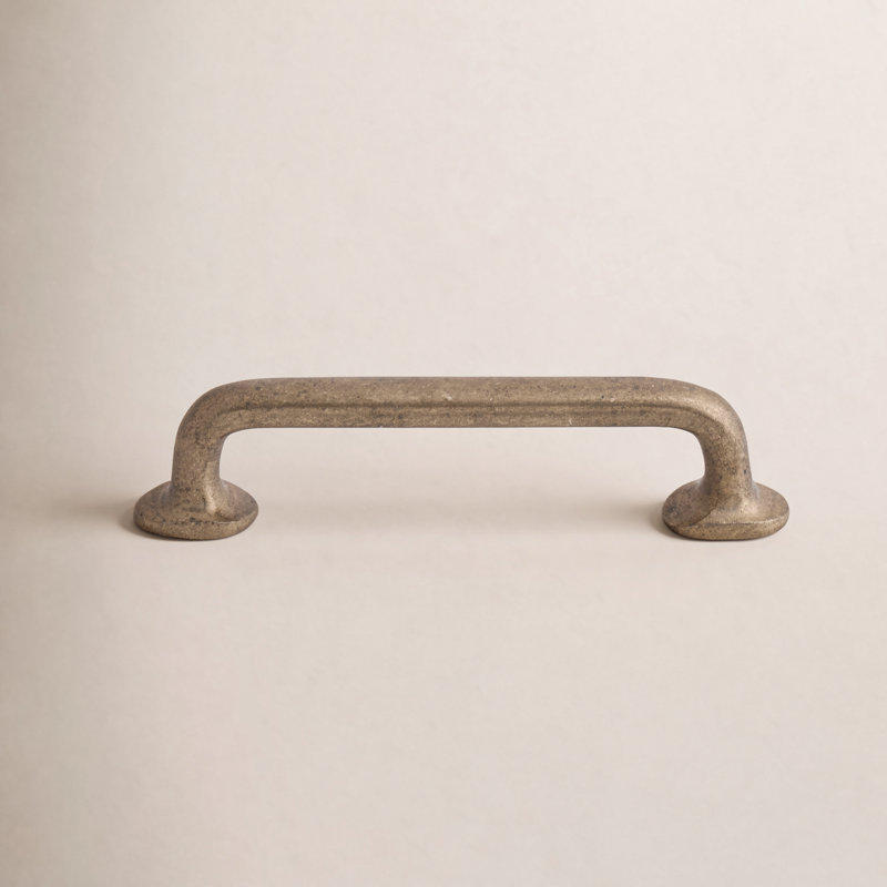 Aspen Rounded Bar Pull, Light Bronze, 4" Center to Center