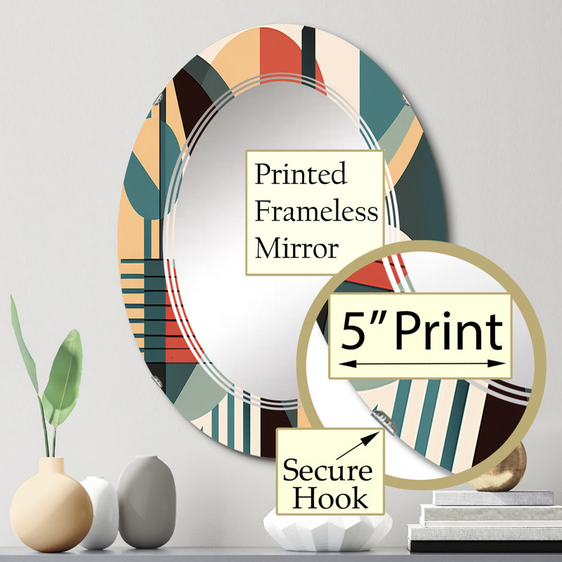 Miroir mural Restormel, 30 po x 20 po