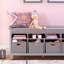 Banc de rangement avec tablettes Martha Stewart-53581665