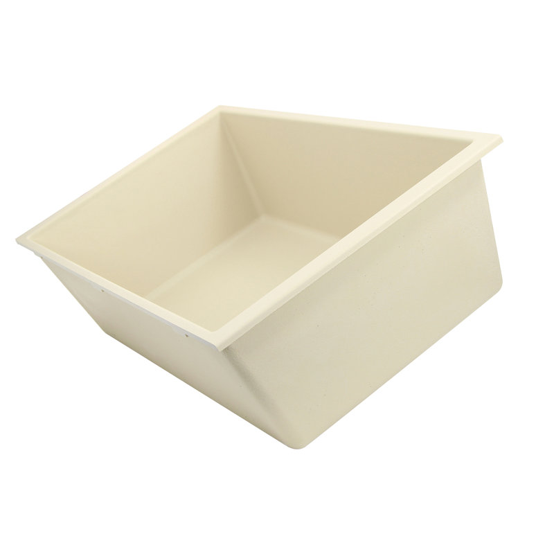 Plymouth 33" L x 20" W Undermount Kitchen Sink, Sand