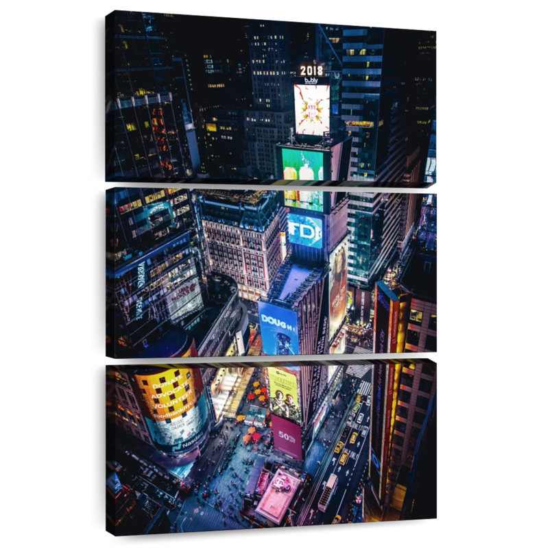 Nicci New York Electronic Ads, 32" H x 20" W