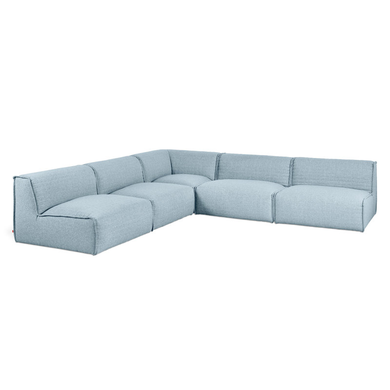 Nexus Modular Sectional, Parliament Lake Polyester
