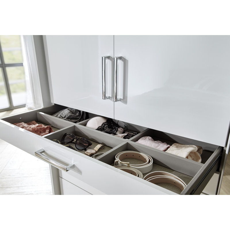 Harburg 3 Door Wardrobe, Alpine White