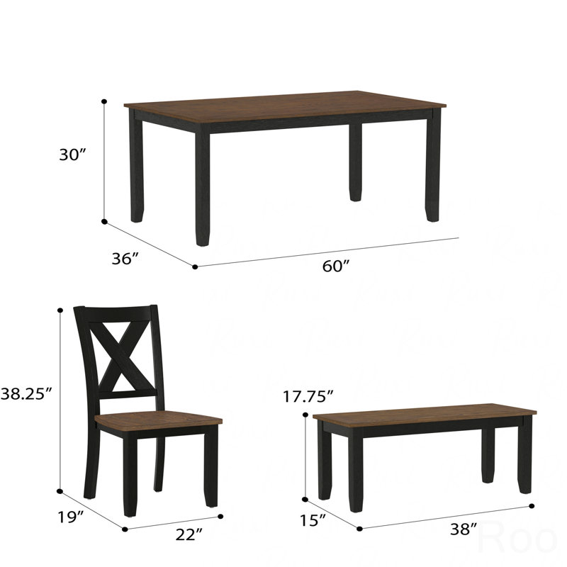 6 Piece Dining Table Set