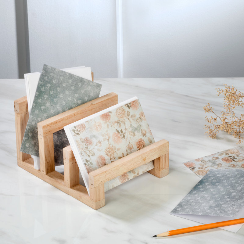 Wood Plate/Cutting Board Rack