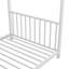 Lit plateforme simple en métal, blanc-1298547722