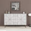 Dune Console Sideboard Geometric Design Wide 123cm-70696048