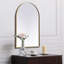 Sabine Metal Arch Wall Mirror-1547015592-1547015596
