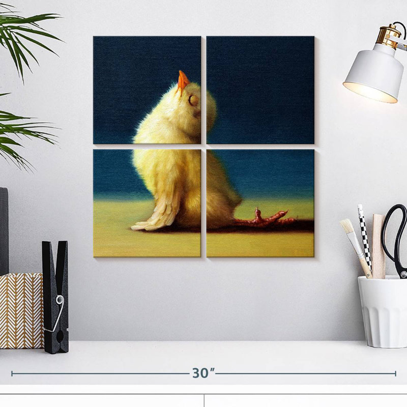 Ketti Yoga Chick Upward Dog, H 18 po x l 18 po