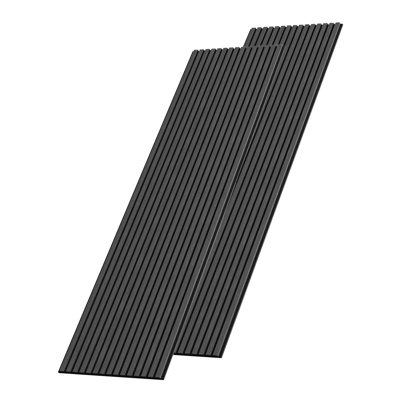2pc x 94.5" x 24" 3D Acoustic/Sound proof Wood Slat Wall Panels(2 Piece/31.5 sq. ft.)