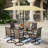 Alyah 6 - Person Patio Dining Set with Rectangular Table